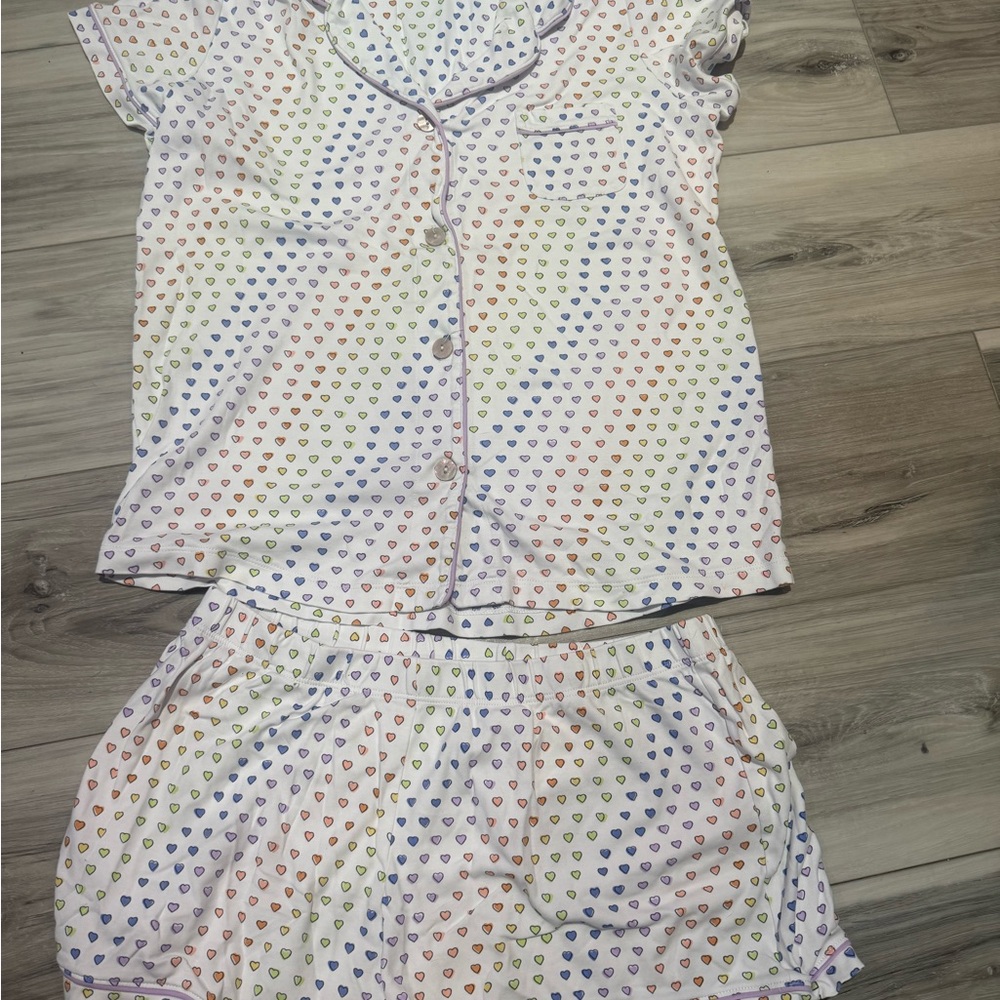 Disco heart roller rabbit pajamas size M
